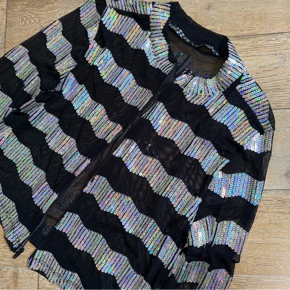 Sequin Mesh Top Vintage - Picture 10 of 13